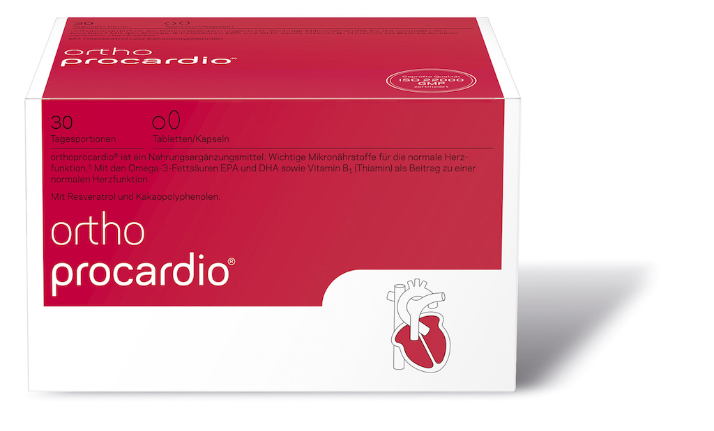 Orthoprocardio® (30 Port.) Mikronährstoffe für die normale Herzmuskelfunktion
