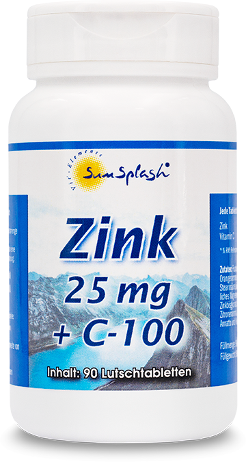 Zinco 25 mg + C-100 (90 pastiglie)