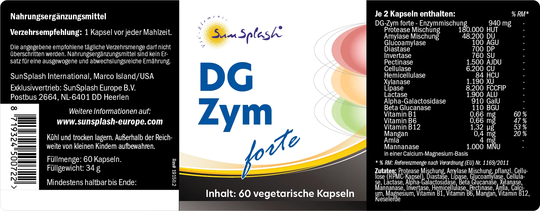 DG Zym forte (60 veg. caps.)