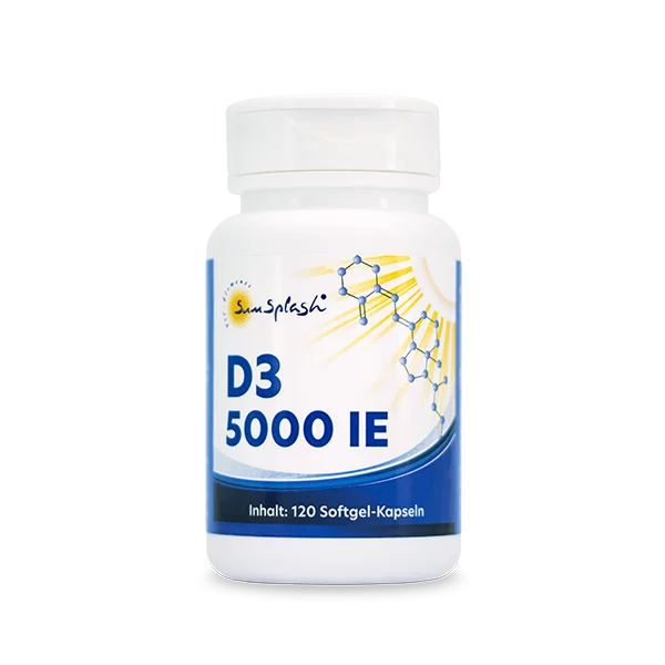 Vitamina D3 5,000 I.U. (120 softgel caps.)