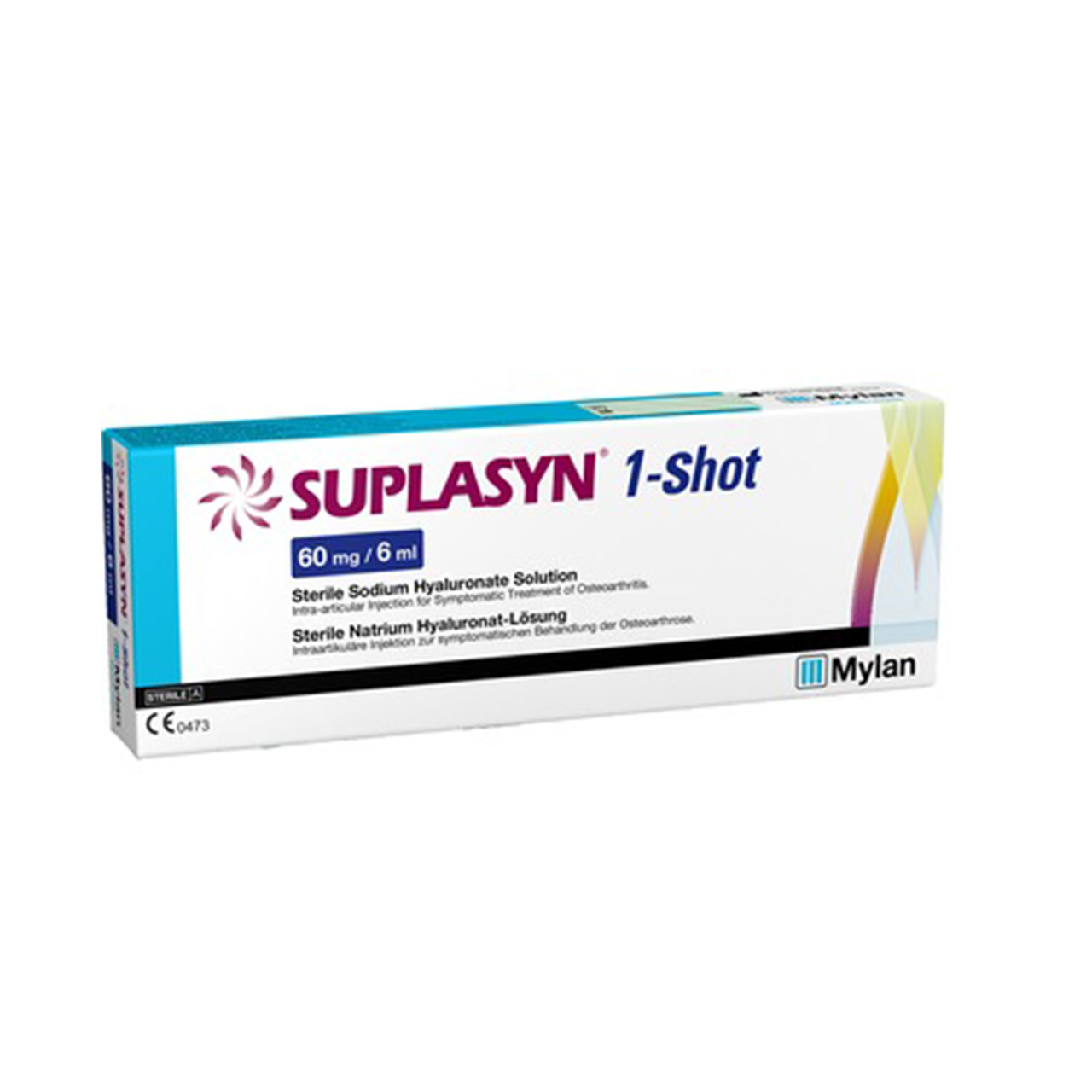 Acido ialuronico SUPLASYN 1-Shot 60 mg / 6 ml siringa pronta all'uso