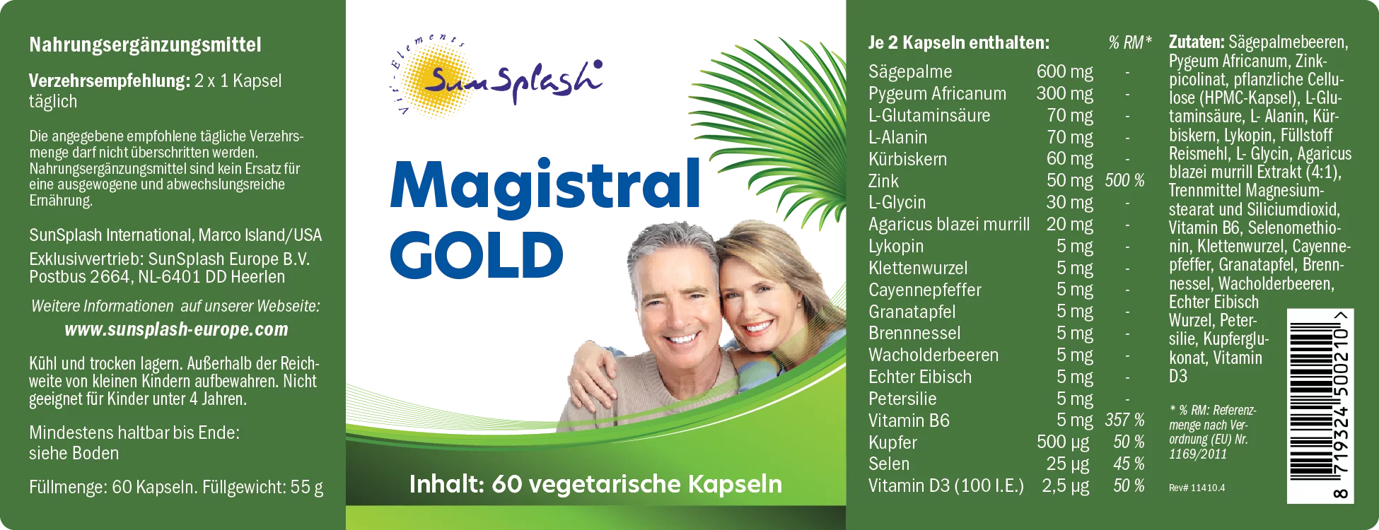 Magistral® Gold (60 caps.)