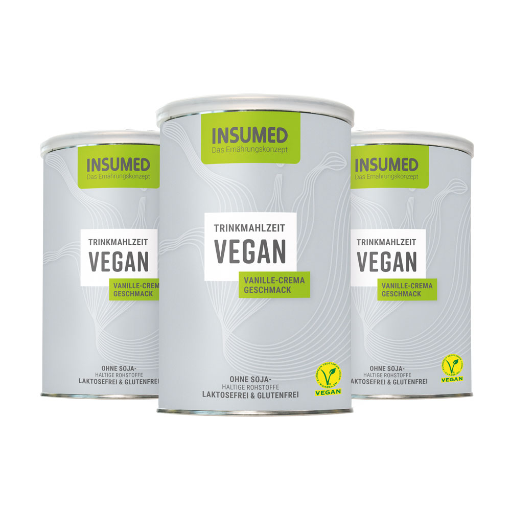 INSUMED Basic Vegan ohne Soja (Vanille-Crema)