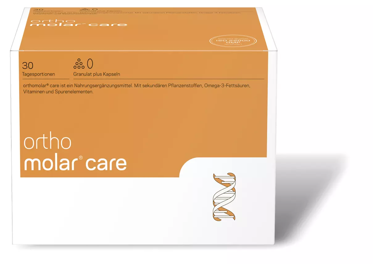 Orthomolar® care (30 Port.) Orthomed Nahrungsergaenzungl-fuer-Erwachsene